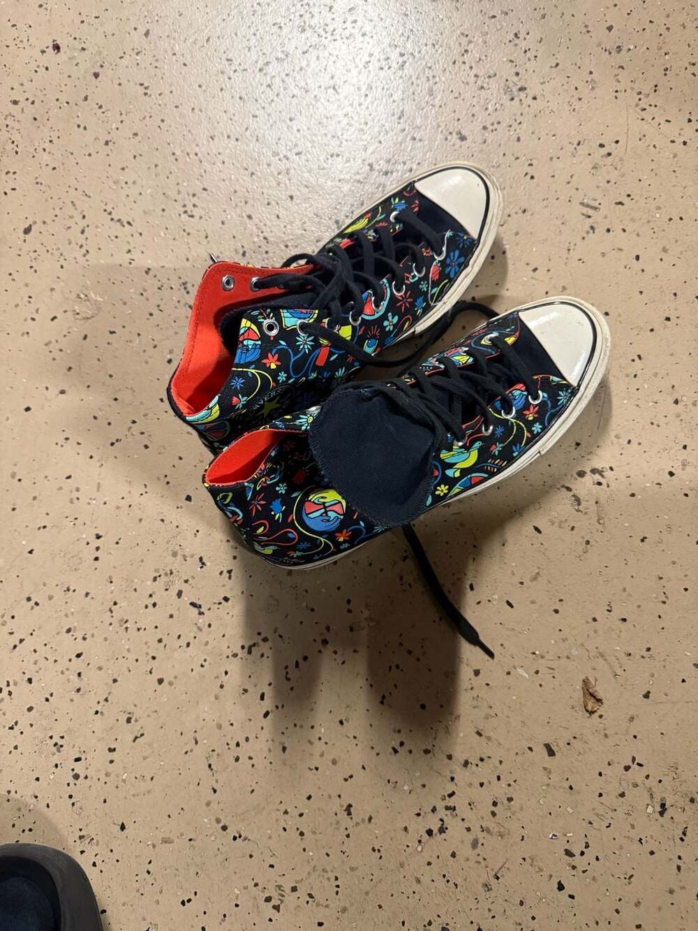 Converse Chuck 70 High Peace & Unity Black Sneakers